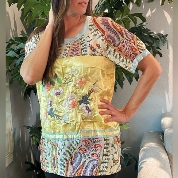 Johnny Was heavily embroidered Mystic tunic NWT - Picture 2 of 14